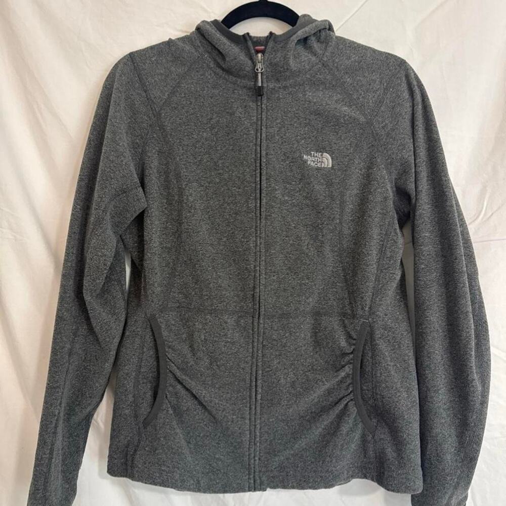 The north face gray polyester